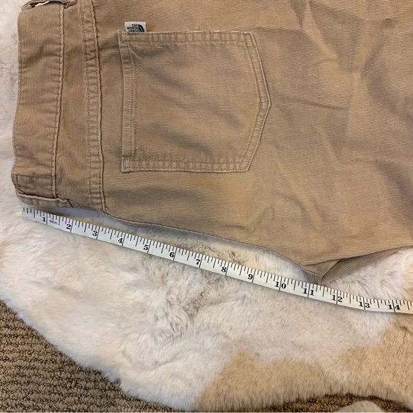 The North Face Corduroy Pants Women's 4 khaki Stretch Bootcut Travel Hiking - Picture 9 of 10